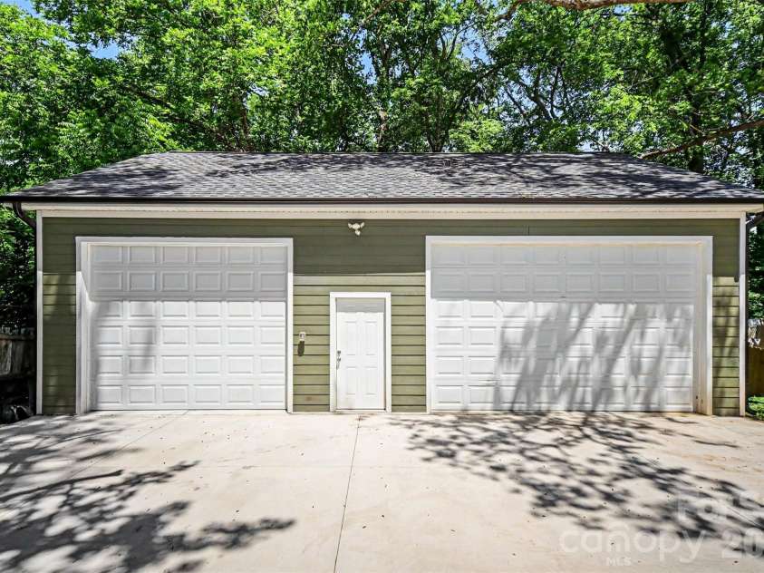 12 Bost Avenue, Concord, NC 28027.  MLS# CAR4381096, YatesRealty ID 2118. Detached 3 car garage