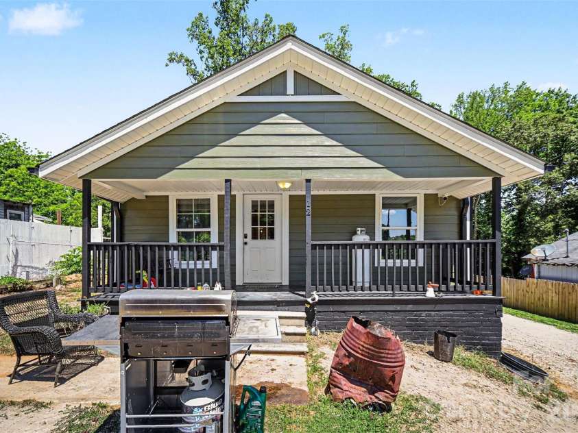 12 Bost Avenue, Concord, NC 28027.  MLS# CAR4381096, YatesRealty ID 2118. Front Exterior