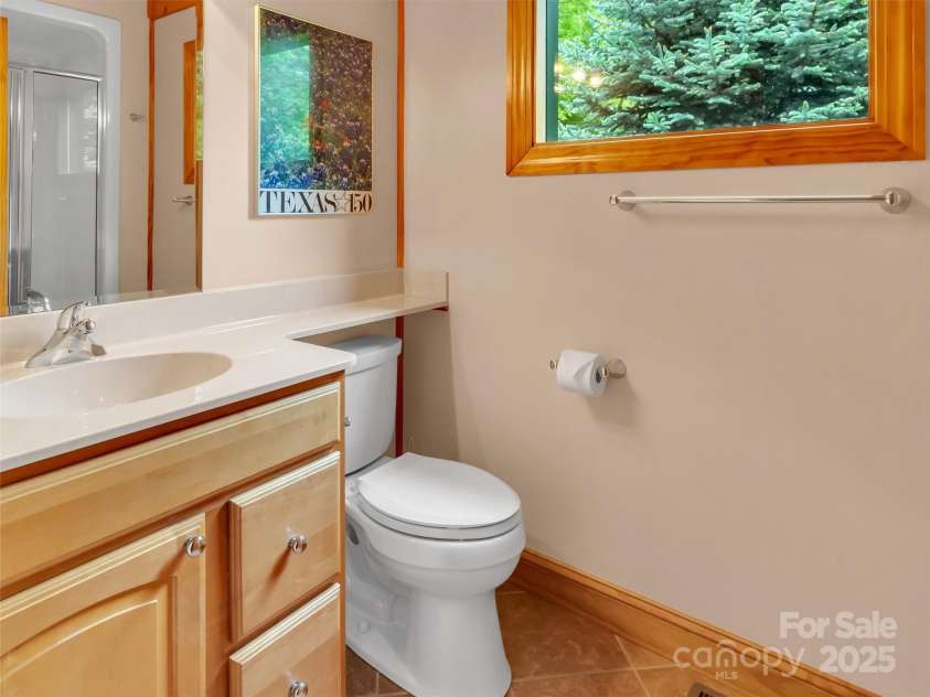 421 Ramp Patch Lane, Waynesville, NC 28786.  MLS# CAR4257466, YatesRealty ID 21184. Ensuite Bath