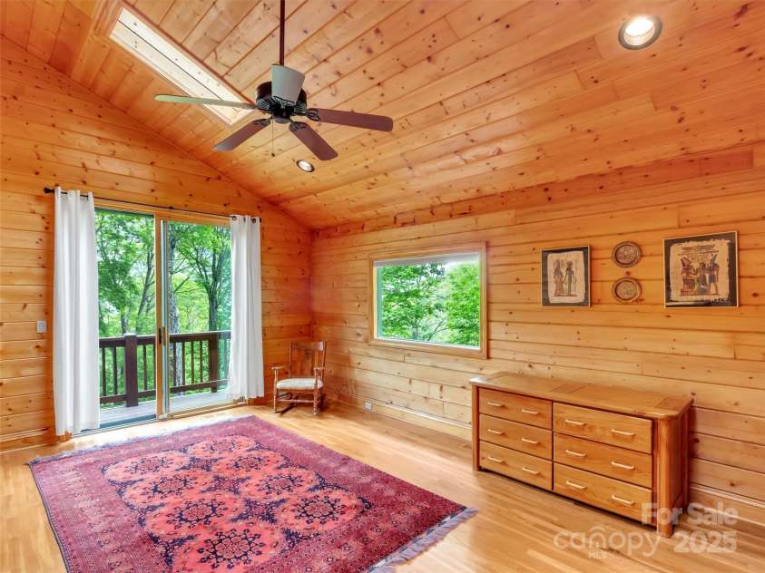 421 Ramp Patch Lane, Waynesville, NC 28786.  MLS# CAR4257466, YatesRealty ID 21184. Guest Bedroom/Office (Upper Level)