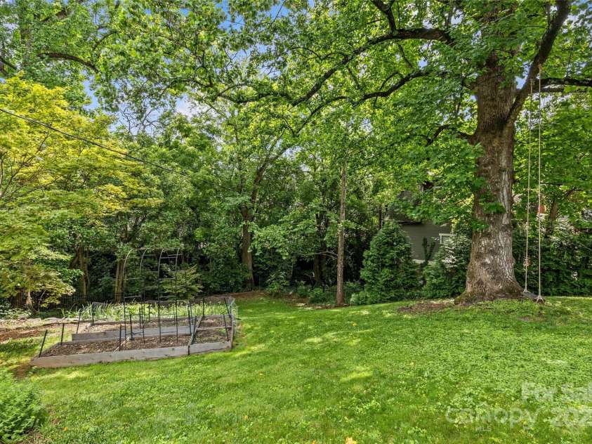 2005 Scott Avenue, Charlotte, NC 28203.  MLS# CAR4270087, YatesRealty ID 21186. Expansive back yard