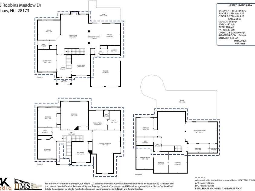 1813 Robbins Meadows Drive, Waxhaw, NC 28173.  MLS# CAR4242348, YatesRealty ID 21189. 