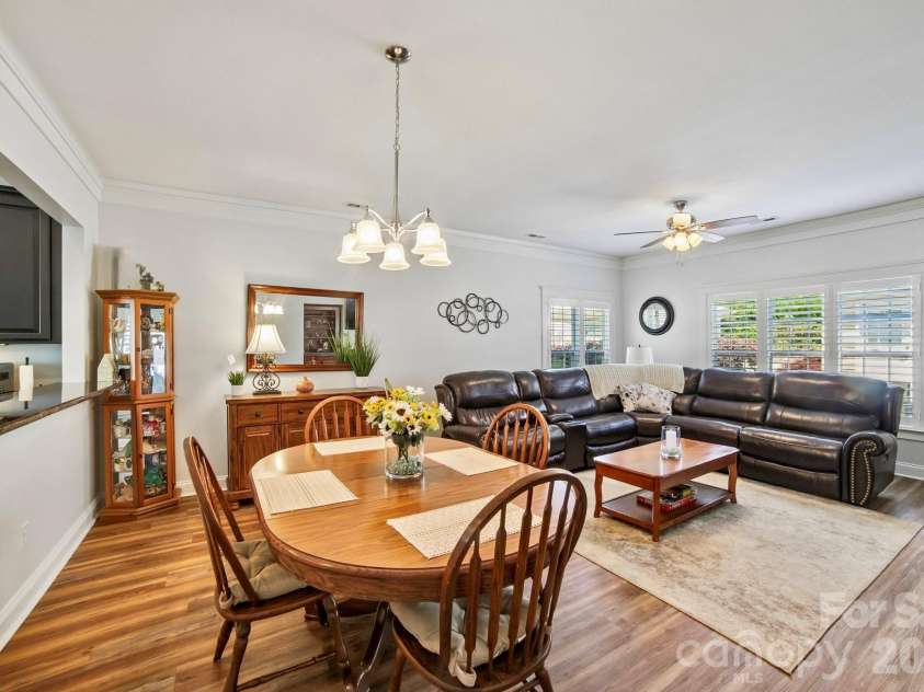13624 Morehouse Street, Huntersville, NC 28078.  MLS# CAR4371007, YatesRealty ID 21192. Open layout makes entertaining a breeze