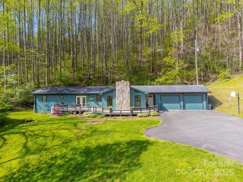 619/621 Kitchens Branch Road, Sylva, NC 28779.  MLS# CAR4247971, YatesRealty ID 21193. Main House