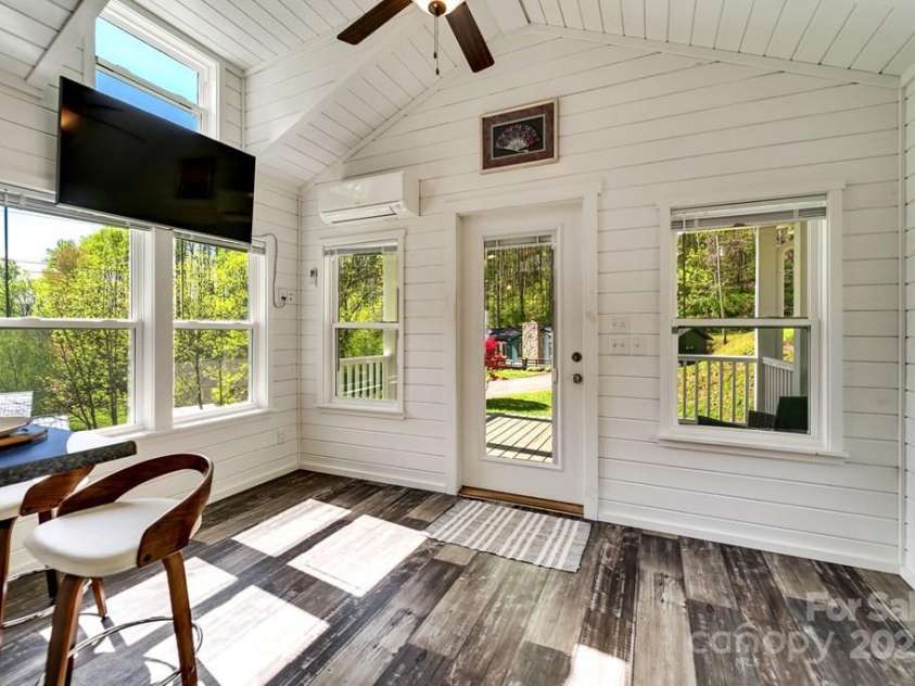 619/621 Kitchens Branch Road, Sylva, NC 28779.  MLS# CAR4247971, YatesRealty ID 21193. Tiny Home