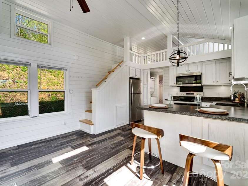 619/621 Kitchens Branch Road, Sylva, NC 28779.  MLS# CAR4247971, YatesRealty ID 21193. Tiny Home