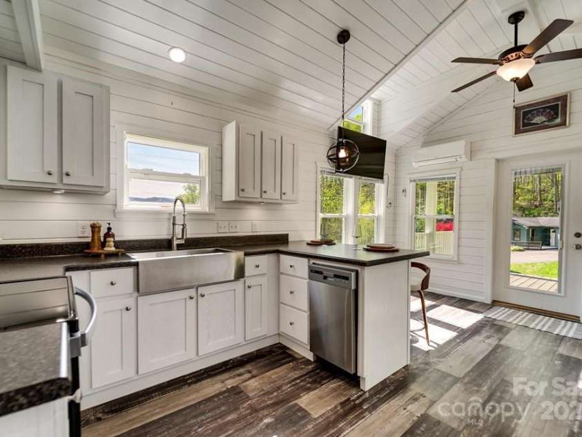 619/621 Kitchens Branch Road, Sylva, NC 28779.  MLS# CAR4247971, YatesRealty ID 21193. Tiny Home