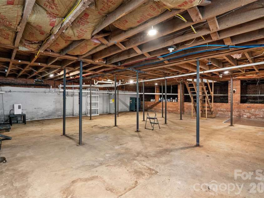 1050 Old Charlotte Road, Concord, NC 28027.  MLS# CAR4377115, YatesRealty ID 21214. Basement