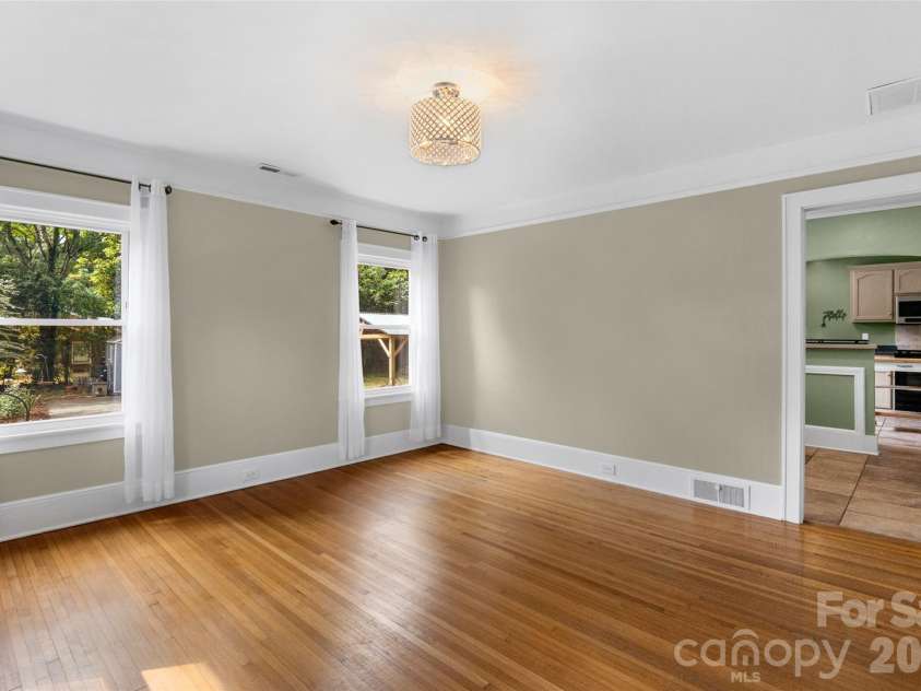 1050 Old Charlotte Road, Concord, NC 28027.  MLS# CAR4377115, YatesRealty ID 21214. Dining Room leads to Kitchen