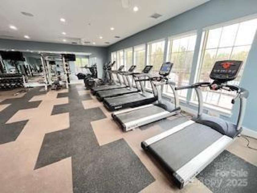 1605 Appledale Court, Fort Mill, SC 29715.  MLS# CAR4217371, YatesRealty ID 21217. Gym inside Clubhouse