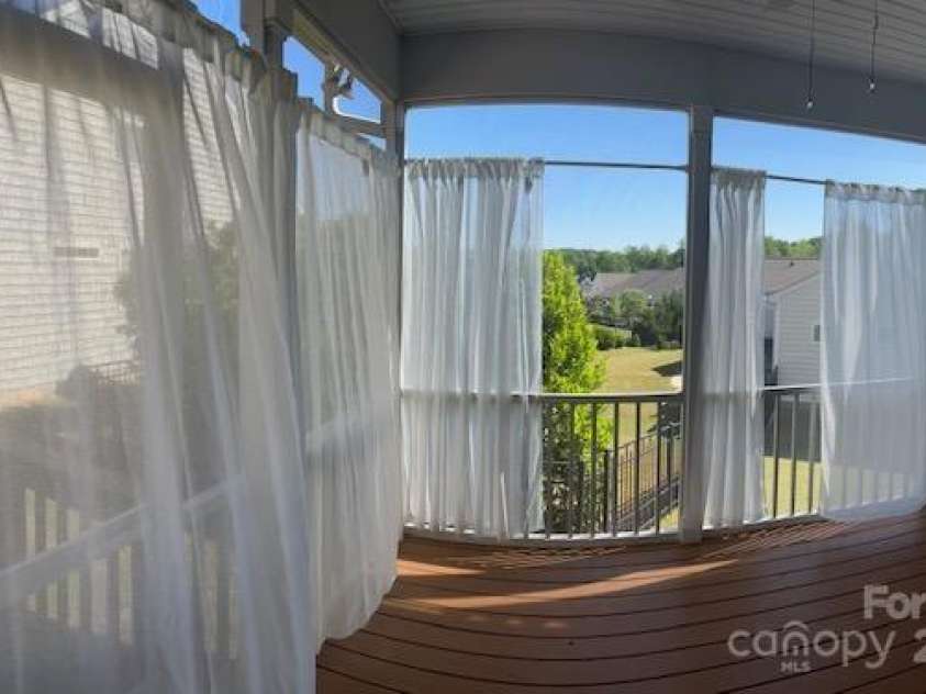 1605 Appledale Court, Fort Mill, SC 29715.  MLS# CAR4217371, YatesRealty ID 21217. Screened in porch off of Primary & Family Rm