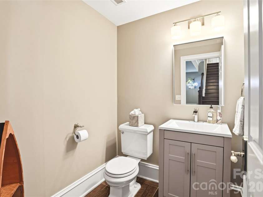 2219 Metcalf Drive, Sherrills Ford, NC 28673.  MLS# CAR4370935, YatesRealty ID 21217. Half bath downstairs