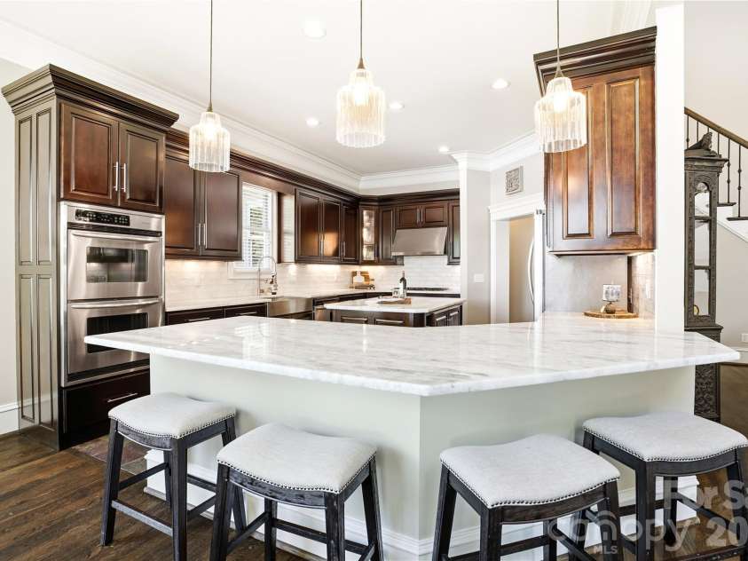 2219 Metcalf Drive, Sherrills Ford, NC 28673.  MLS# CAR4370935, YatesRealty ID 21217. Snack bar in kitchen 