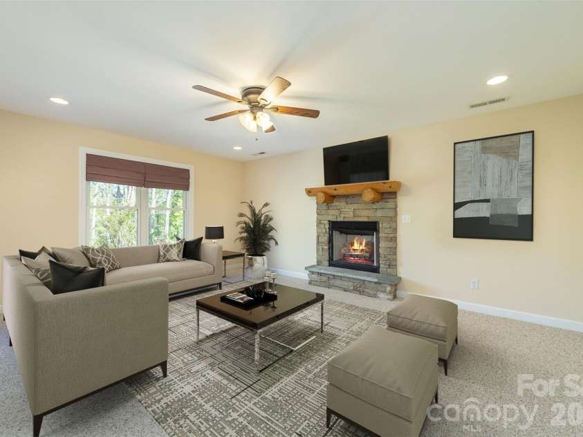 75 Noble Road, Fairview, NC 28730.  MLS# CAR4351168, YatesRealty ID 21230. Virtually Staged