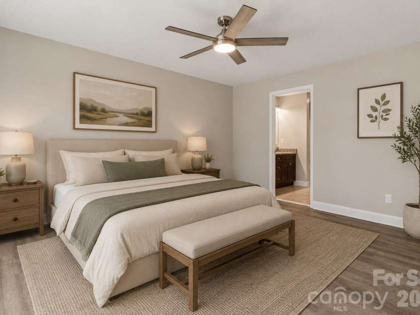 203 17th Street, Kannapolis, NC 28081.  MLS# CAR4380691, YatesRealty ID 21239. Virtually staged photo