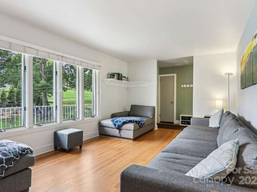 318 & 324 Old Leicester Highway, Asheville, NC 28806.  MLS# CAR4272813, YatesRealty ID 21241. Living Room