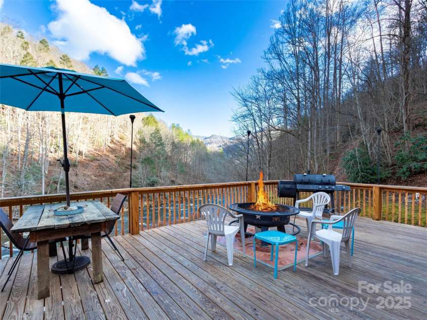 12982 US Hwy 19W None, Burnsville, NC 28714.  MLS# CAR4234088, YatesRealty ID 21243. Deck with long range views