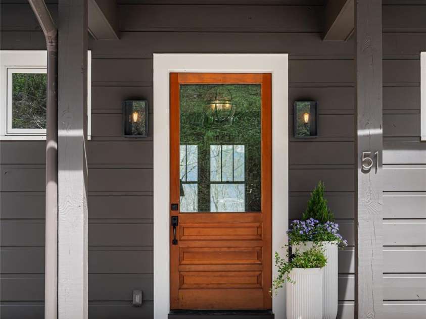 51 Summit Road, Swannanoa, NC 28778.  MLS# CAR4367888, YatesRealty ID 21243. Gorgeous 8 ft doors