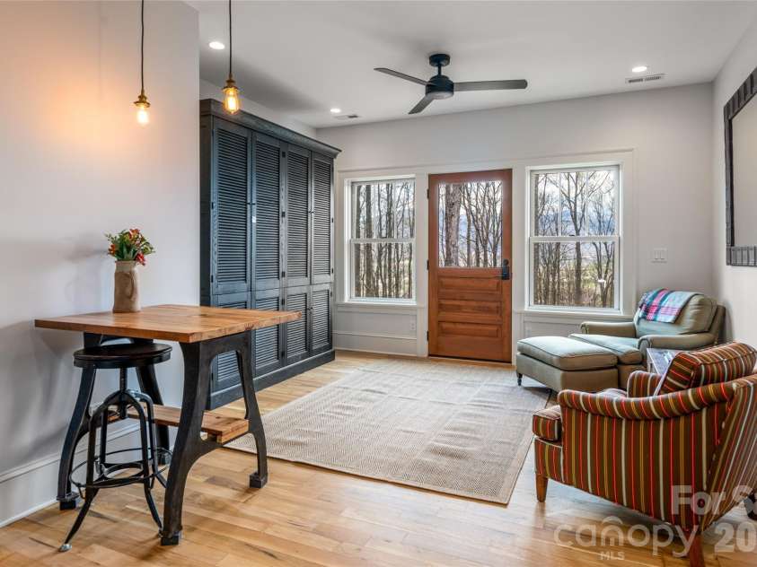 51 Summit Road, Swannanoa, NC 28778.  MLS# CAR4367888, YatesRealty ID 21243. Lower level walk out