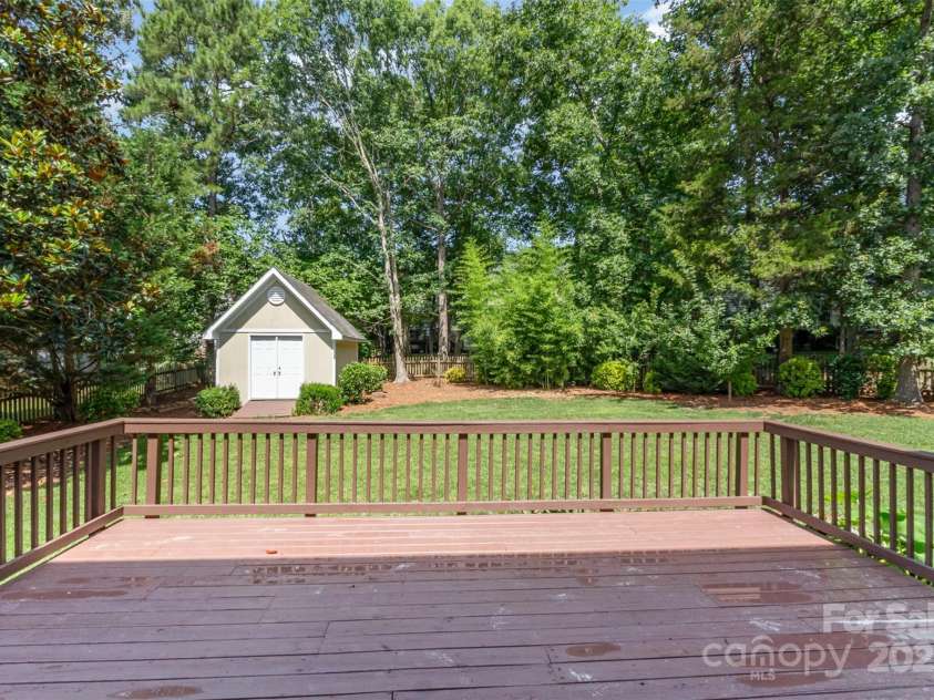 1002 Hollyhedge Lane, Indian Trail, NC 28079.  MLS# CAR4269454, YatesRealty ID 21244. Deck