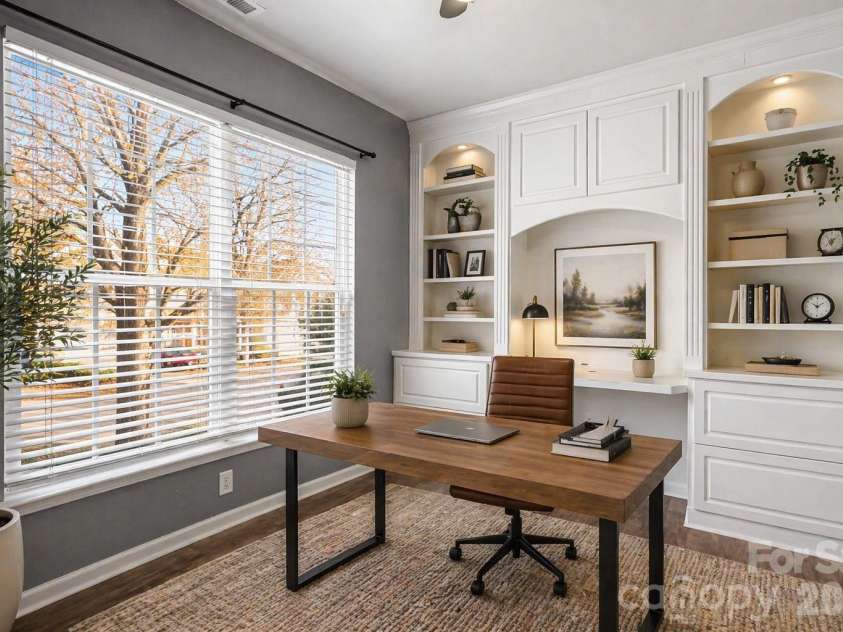 16014 Raptor Court, Charlotte, NC 28278.  MLS# CAR4356754, YatesRealty ID 21252. Virtually Staged Office