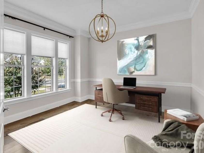 14008 Little Spring Court, Charlotte, NC 28278.  MLS# CAR4292968, YatesRealty ID 21253. Office Virtually Staged