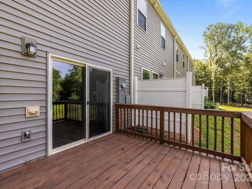 853 Gerard Bay Drive, Fort Mill, SC 29715.  MLS# CAR4268298, YatesRealty ID 21257. Seller added spacious deck for your enjoyment
