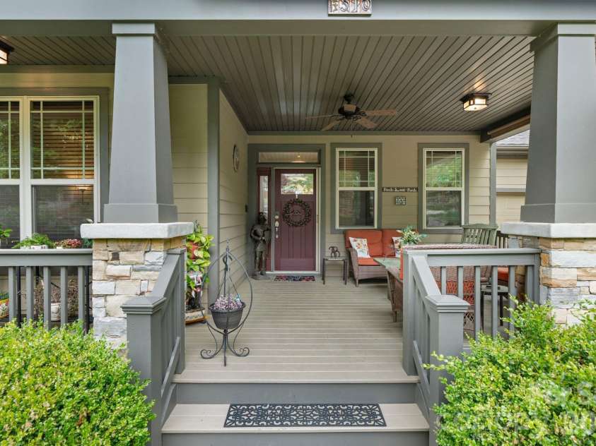 316 Fennel Dun Circle, Biltmore Lake, NC 28715.  MLS# CAR4378925, YatesRealty ID 21263. Inviting front porch