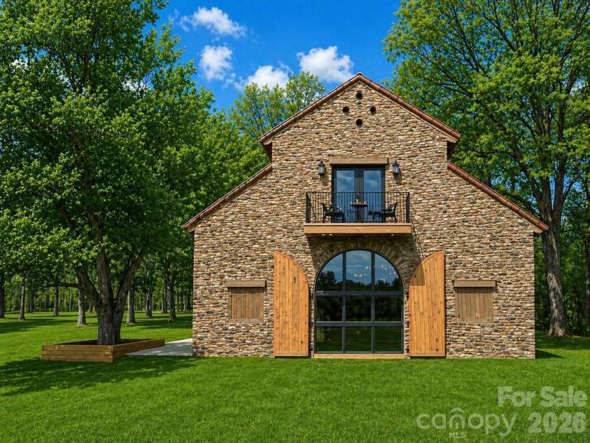 4546 Pine Log Road, Brasstown, NC 28902.  MLS# CAR4368222, YatesRealty ID 21279. Lawn digitally enhanced