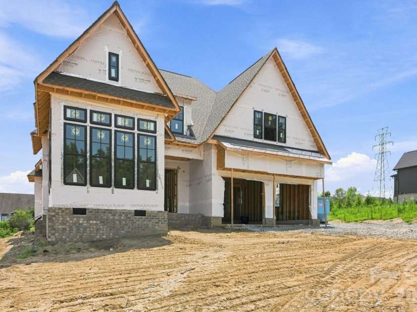 19146 Newburg Hill Road, Davidson, NC 28036.  MLS# CAR4350017, YatesRealty ID 2128. Construction Progress - July 29. 2026