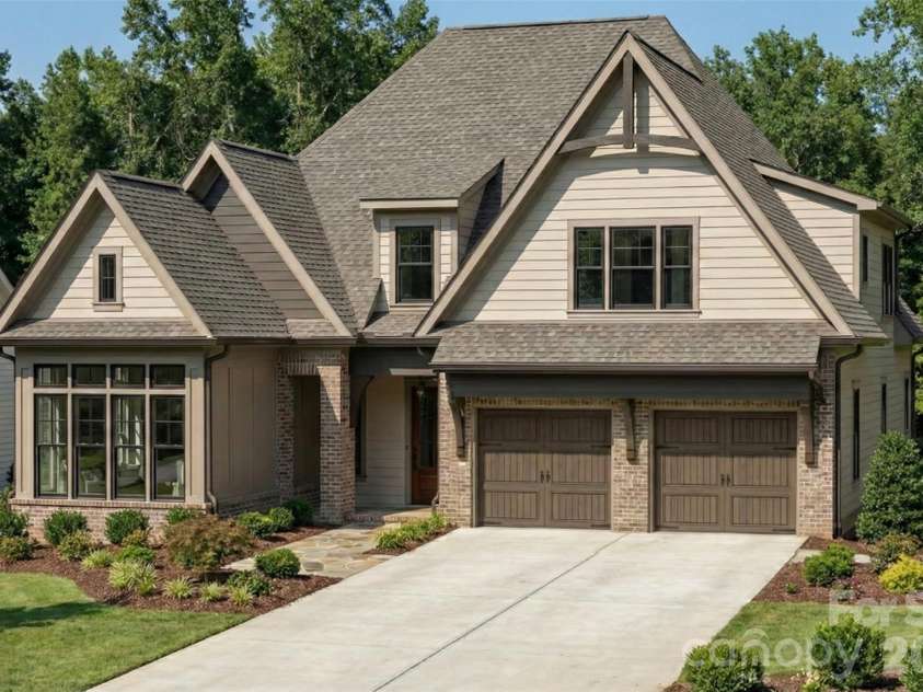 19146 Newburg Hill Road, Davidson, NC 28036.  MLS# CAR4350017, YatesRealty ID 2128. Rendering front elevation