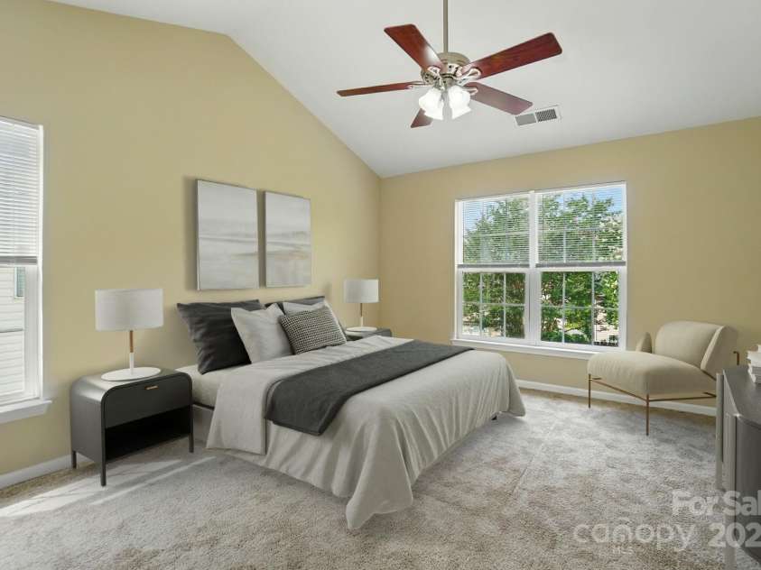 4982 Bentgrass Run Drive, Charlotte, NC 28269.  MLS# CAR4271129, YatesRealty ID 21280. This photo is virtually staged