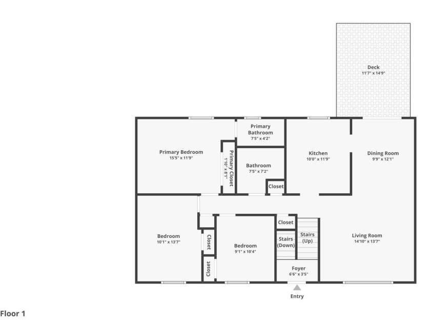 9111 Touchstone Lane, Charlotte, NC 28227.  MLS# CAR4368246, YatesRealty ID 21289. 
