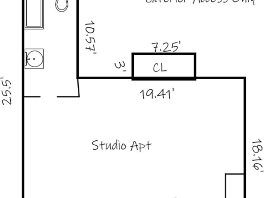 93 13th Street, Hickory, NC 28602.  MLS# CAR4166510, YatesRealty ID 2129. Basement Floor Plan