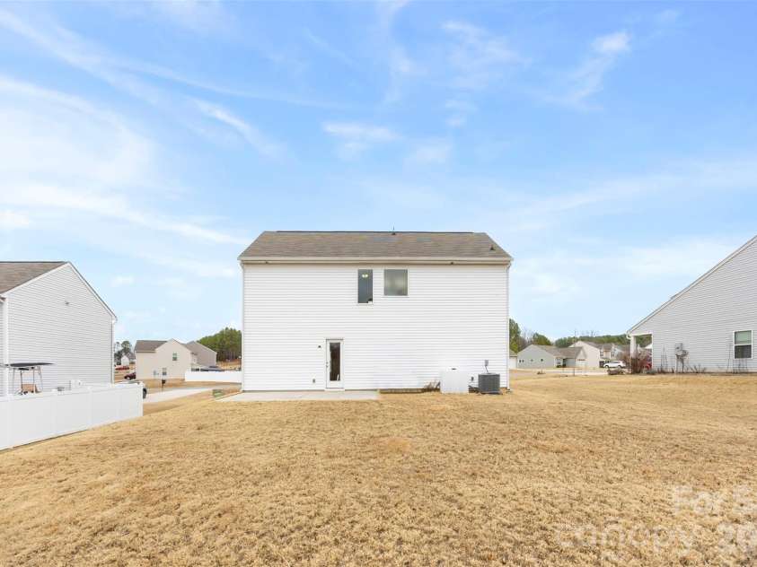 717 Lexington Drive, Albemarle, NC 28001.  MLS# CAR4345706, YatesRealty ID 21291. Back elevation 