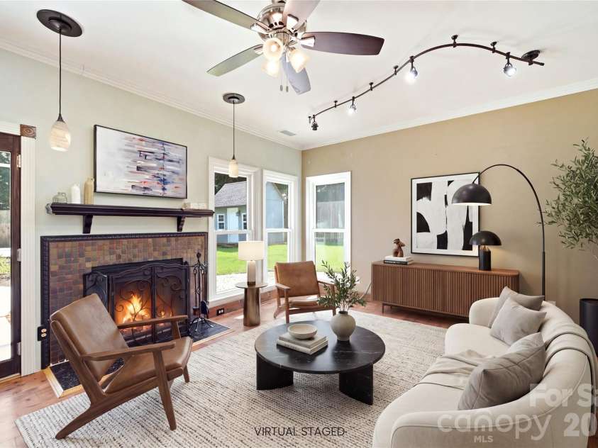 9028 Agnes Park Lane, Huntersville, NC 28078.  MLS# CAR4407141, YatesRealty ID 21298. Virtually Staged