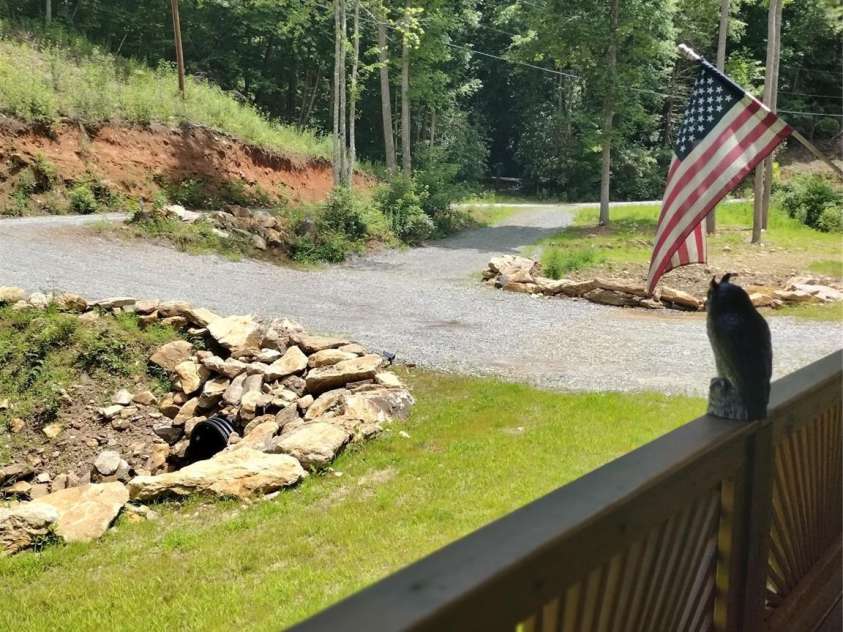 962 Laurel Mountain View Road, Flat Rock, NC 28731.  MLS# CAR4270563, YatesRealty ID 21311. One view from porch