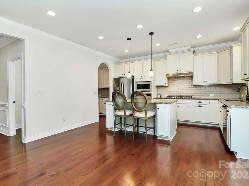 7011 Hyde Park Drive, Indian Trail, NC 28079.  MLS# CAR4268661, YatesRealty ID 21323. Plenty of room to add a table in the kitchen area