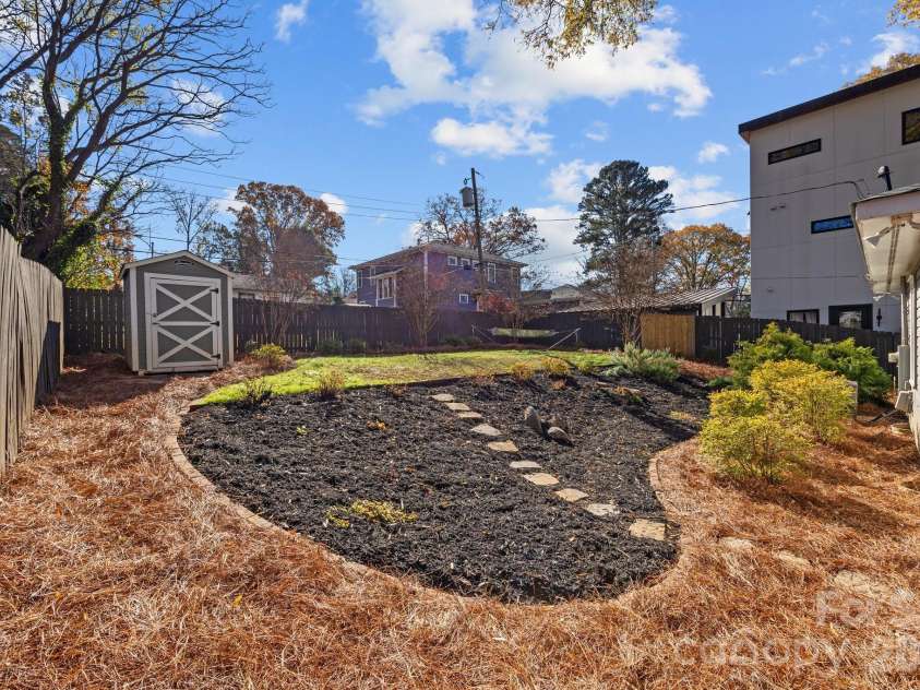 106 Turner Avenue, Charlotte, NC 28216.  MLS# CAR4380792, YatesRealty ID 21330. Back Yard 1