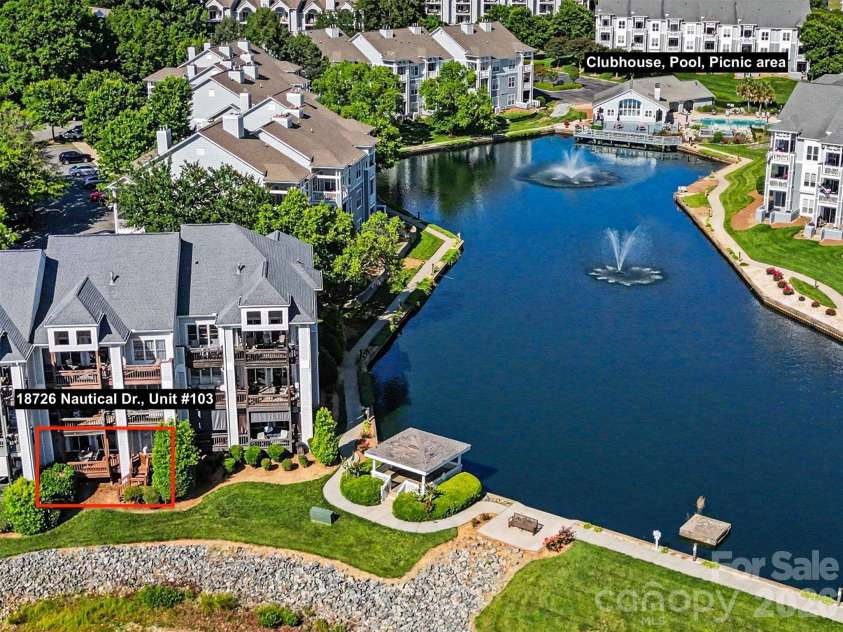 18726 Nautical Drive, Cornelius, NC 28031.  MLS# CAR4379881, YatesRealty ID 21339. 