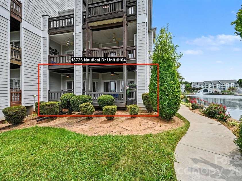 18726 Nautical Drive, Cornelius, NC 28031.  MLS# CAR4396912, YatesRealty ID 21339. 