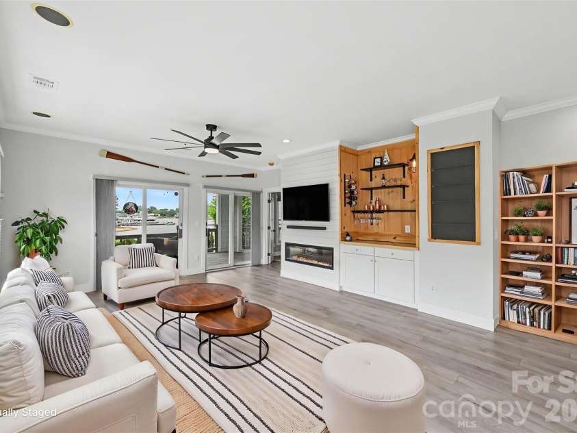 18726 Nautical Drive, Cornelius, NC 28031.  MLS# CAR4396912, YatesRealty ID 21339. Virtually staged