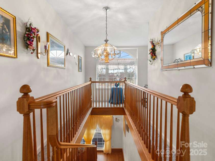 727 Jenkins Valley Road, Alexander, NC 28701.  MLS# CAR4235182, YatesRealty ID 21342. Upper landing