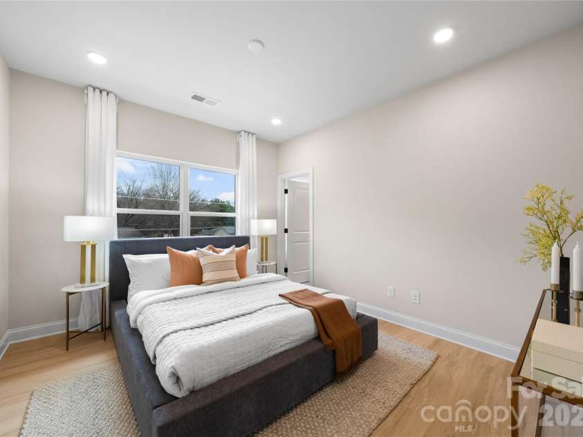 9131 Old Moores Chapel Road, Charlotte, NC 28214.  MLS# CAR4381177, YatesRealty ID 21353. Primary bedroom