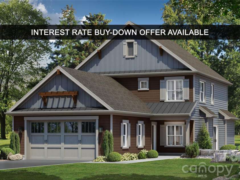 TBD StoneWall Trail, Brevard, NC 28712.  MLS# CAR4376663, YatesRealty ID 21363. GlenLaurel Preserve Courtyard Collection Iris B Model (This rendered image is for illustrative purposes only. Plans as shown may differ and vary from actual plans. Builder reserves the right to change specifications and/