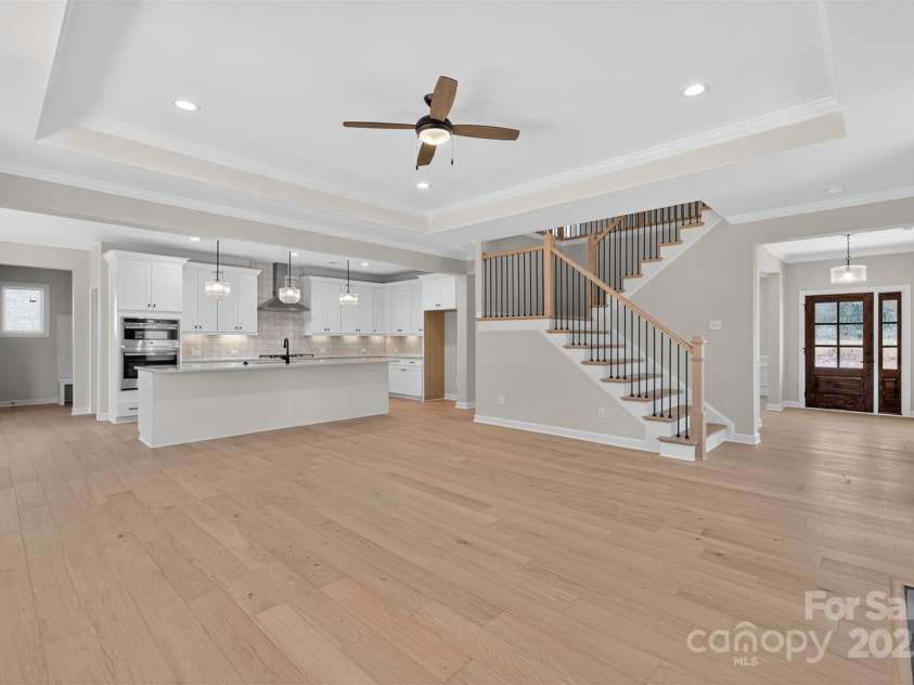 11009 Tyler Brook Lane, Mint Hill, NC 28227.  MLS# CAR4267005, YatesRealty ID 21366. Family Room/Kitchen