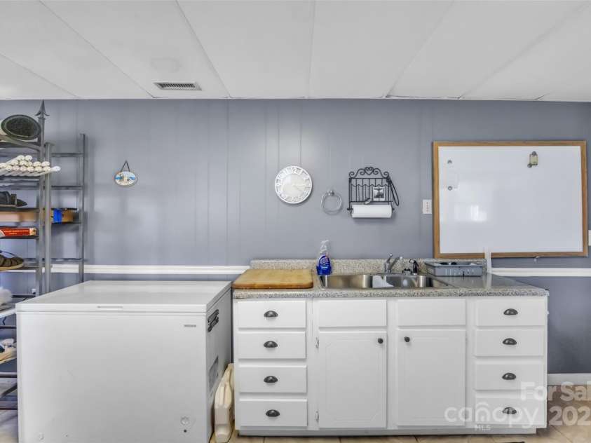 1 Plaza Drive, Granite Falls, NC 28630.  MLS# CAR4263385, YatesRealty ID 21372. Basement Kitchenette