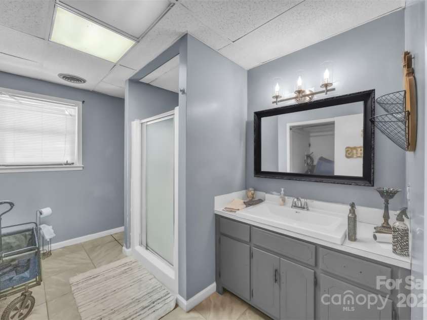 1 Plaza Drive, Granite Falls, NC 28630.  MLS# CAR4263385, YatesRealty ID 21372. Basement Third Bathroom