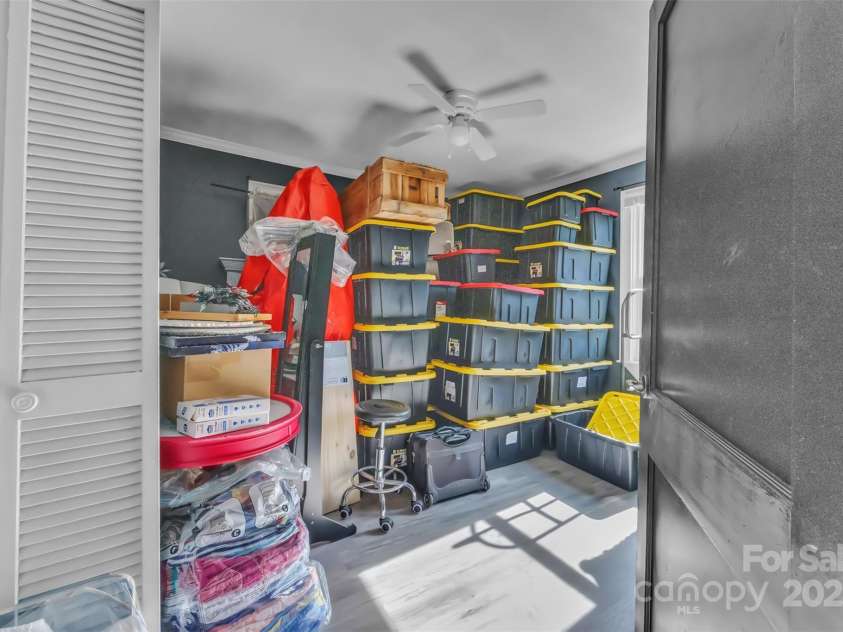 1 Plaza Drive, Granite Falls, NC 28630.  MLS# CAR4263385, YatesRealty ID 21372. Third Bedroom is being used for storage