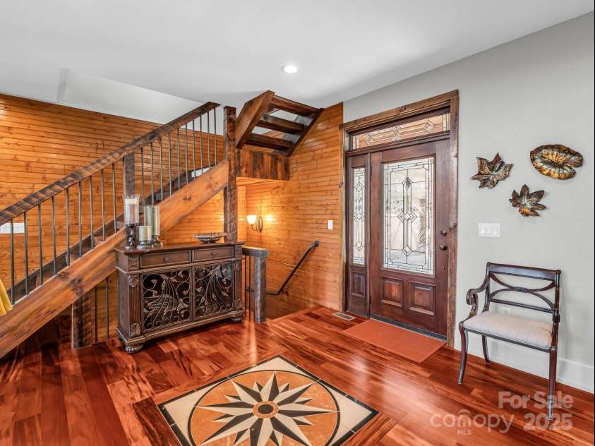 556 High Pines Loop, Lake Lure, NC 28746.  MLS# CAR4239460, YatesRealty ID 21378. Foyer